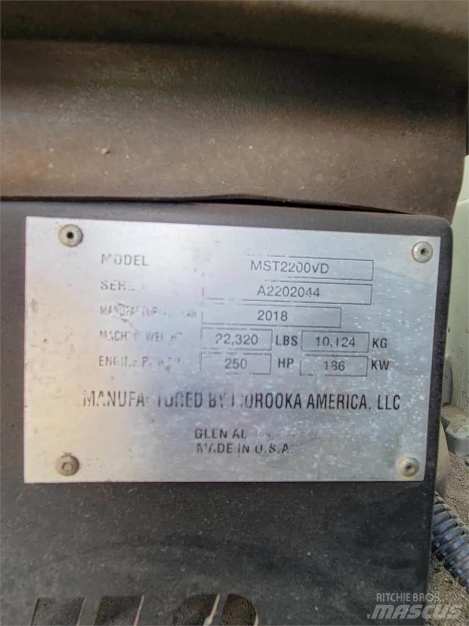 Morooka MST2200VD Dumper cingolati