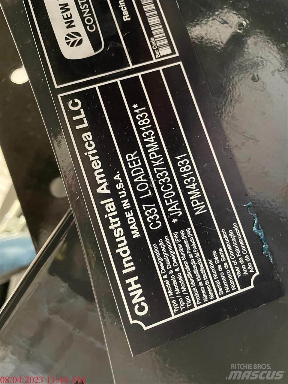 New Holland C337 Mini Pale Gommate
