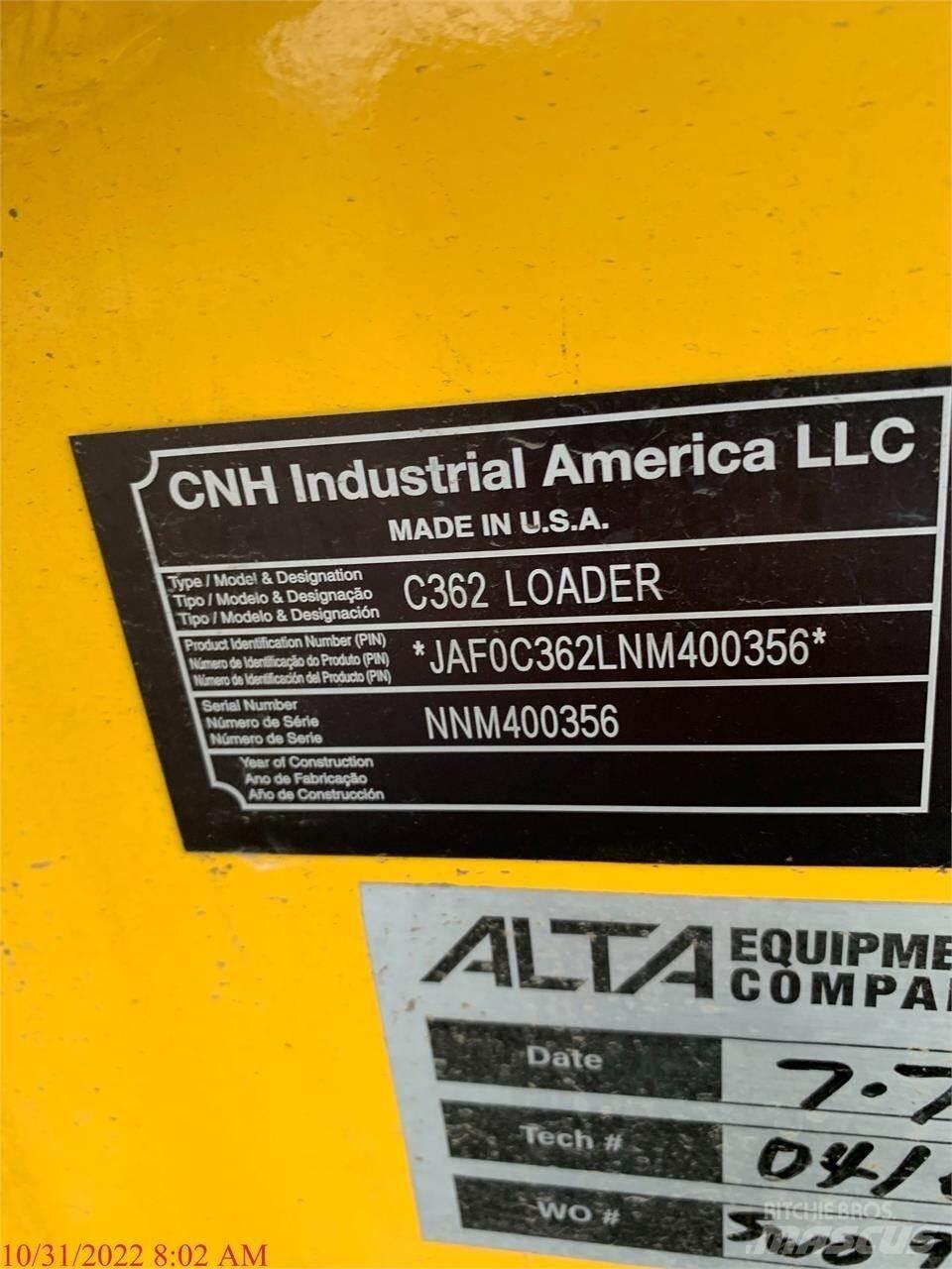 New Holland C362 Mini Pale Gommate