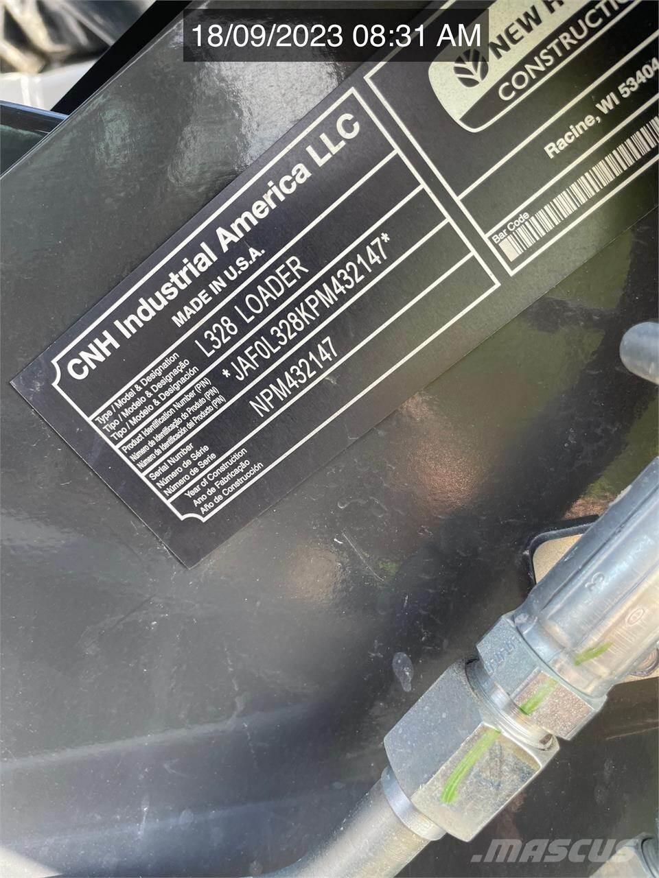 New Holland L328 Mini Pale Gommate