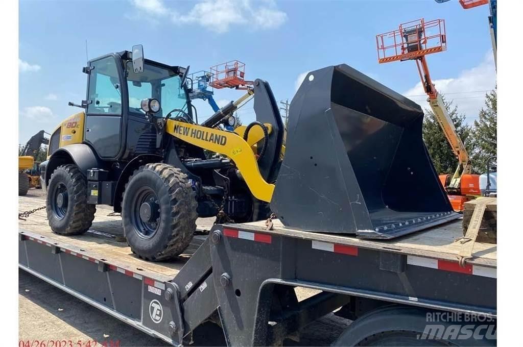 New Holland W80C Pale gommate