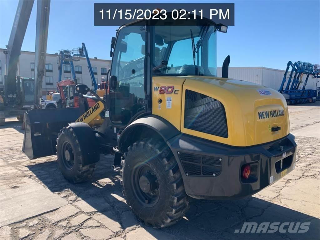 New Holland W80C Pale gommate