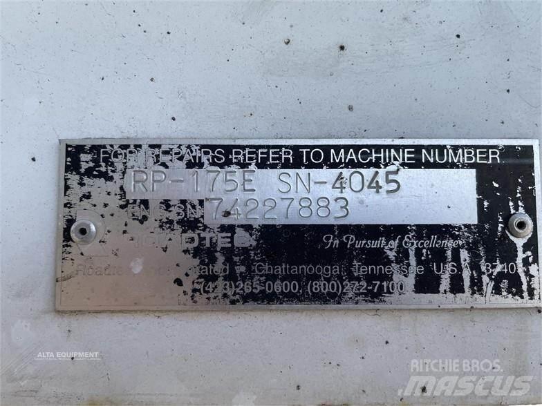 Roadtec RP175 Finitrici