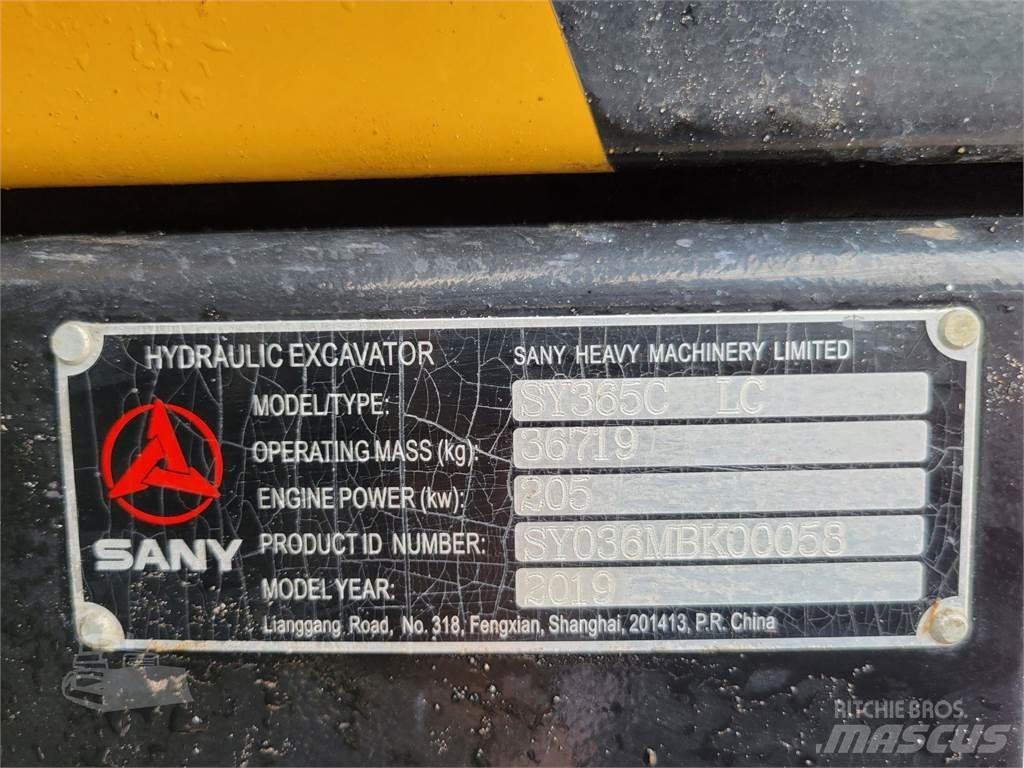 Sany SY365C Escavatori cingolati
