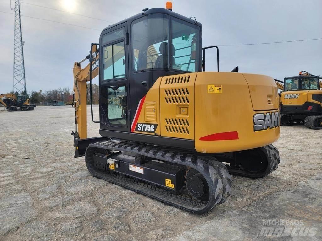 Sany SY75C Escavatori cingolati