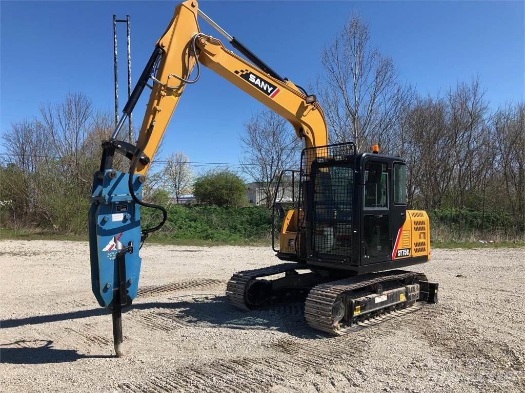 Sany SY75C Escavatori cingolati