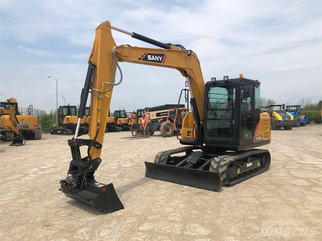 Sany SY75C Escavatori cingolati