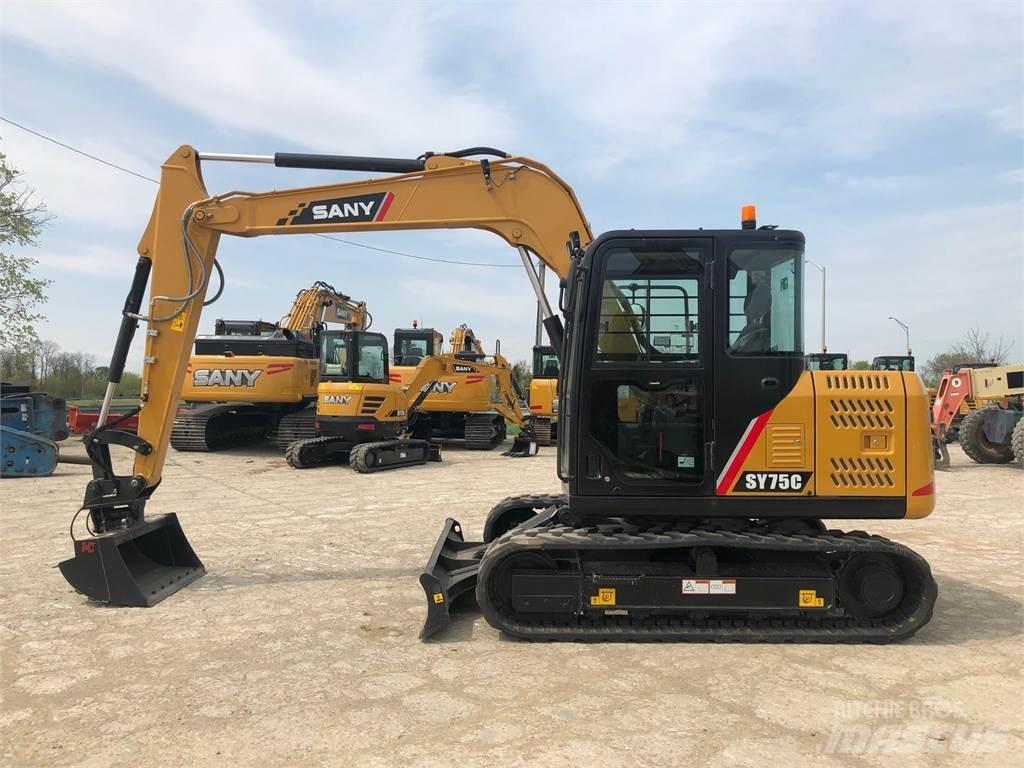 Sany SY75C Escavatori cingolati