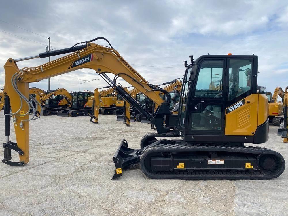 Sany SY80U Escavatori cingolati