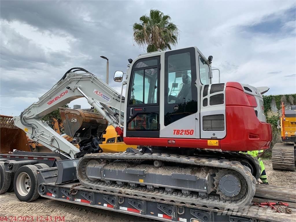 Takeuchi TB2150 Escavatori cingolati