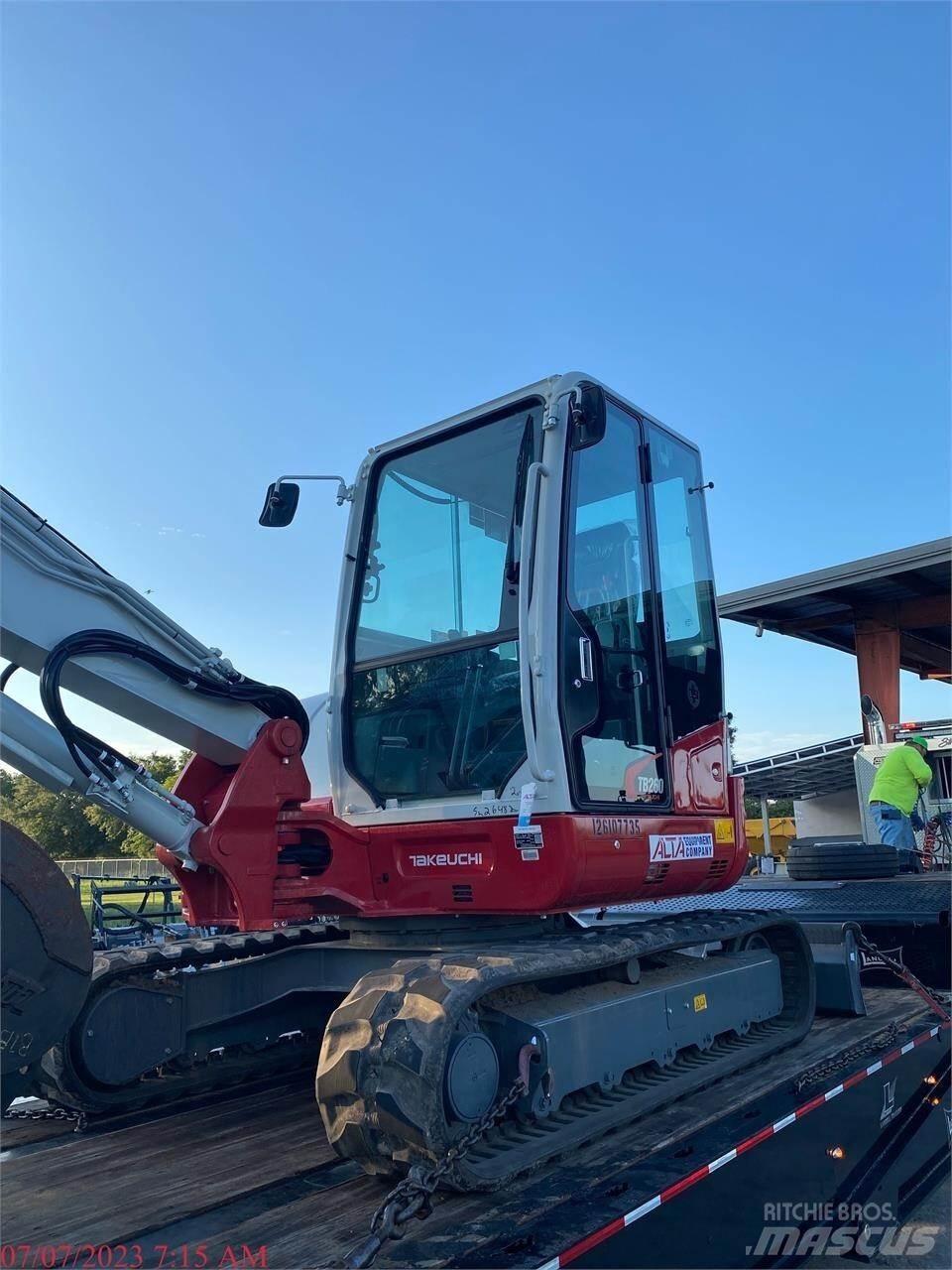 Takeuchi TB260 Escavatori cingolati