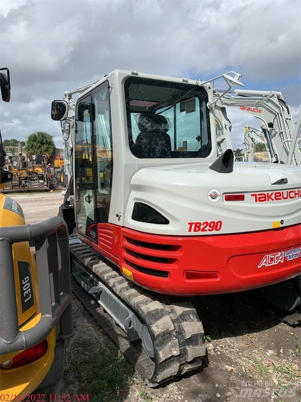 Takeuchi TB290 Escavatori cingolati