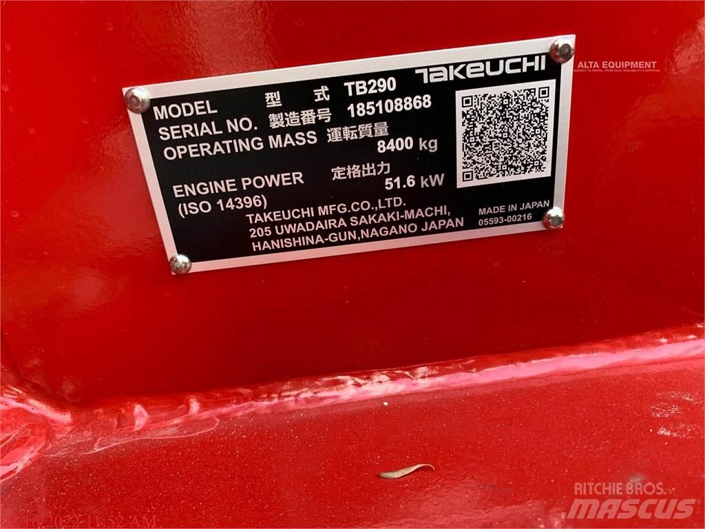 Takeuchi TB290 Escavatori cingolati