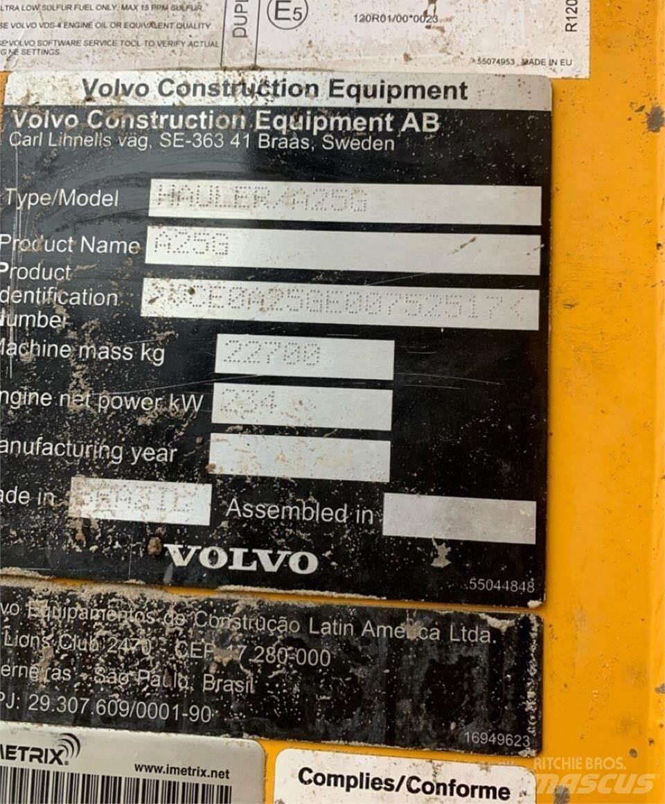 Volvo A25G Dumpers articolati