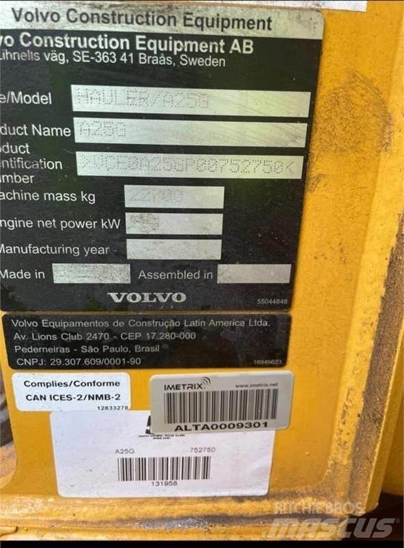 Volvo A25G Dumpers articolati