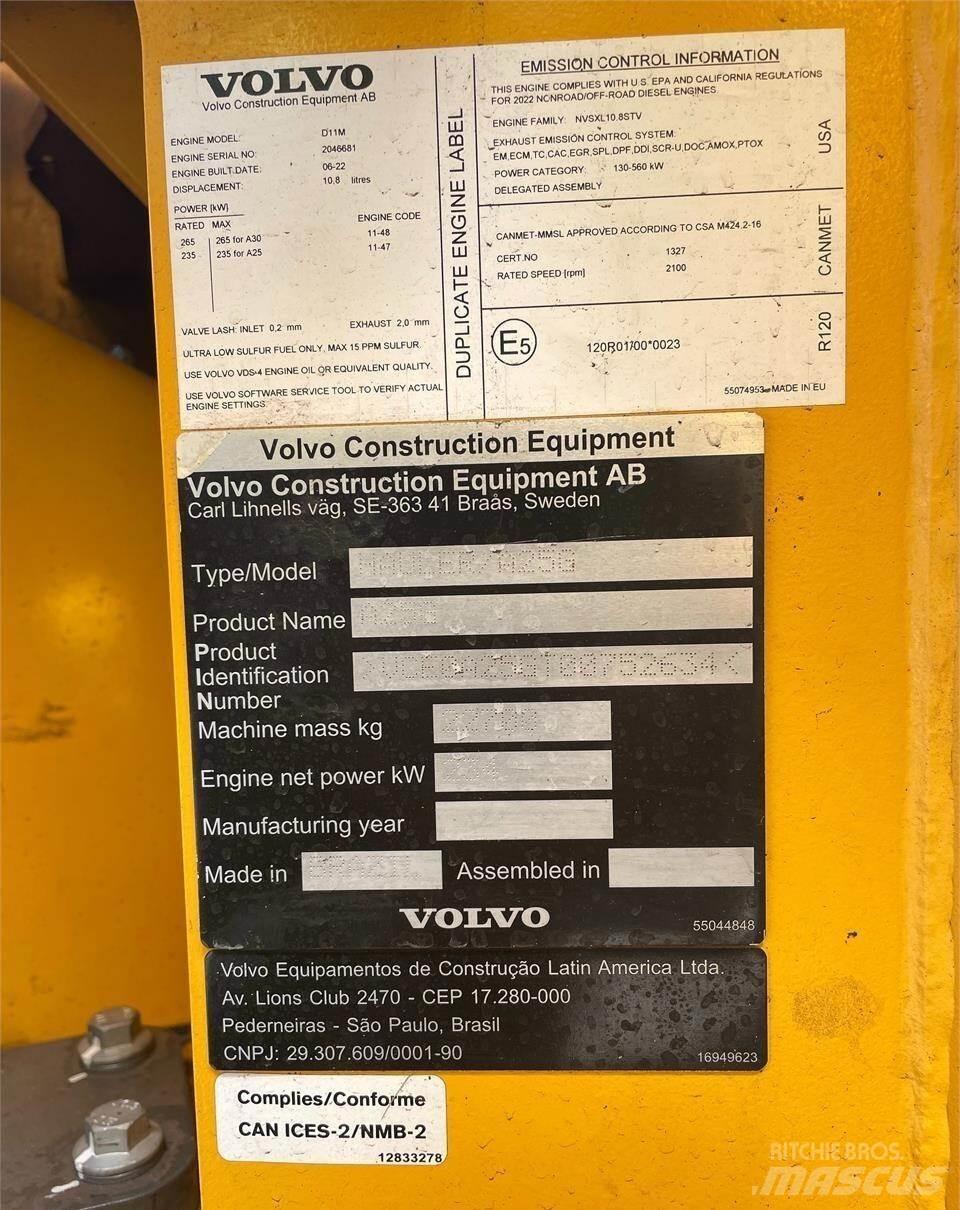 Volvo A25G Dumpers articolati