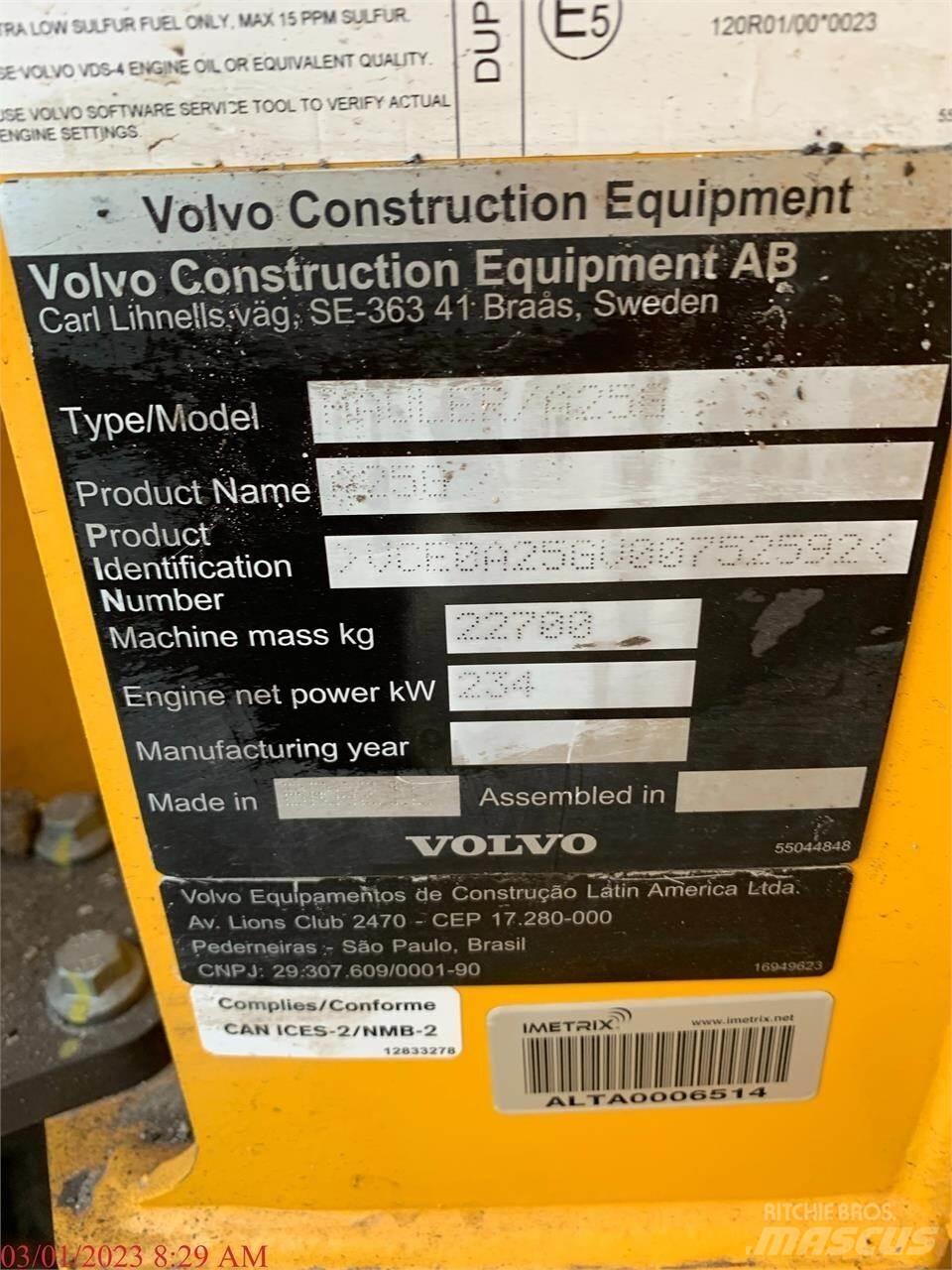 Volvo A25G Dumpers articolati