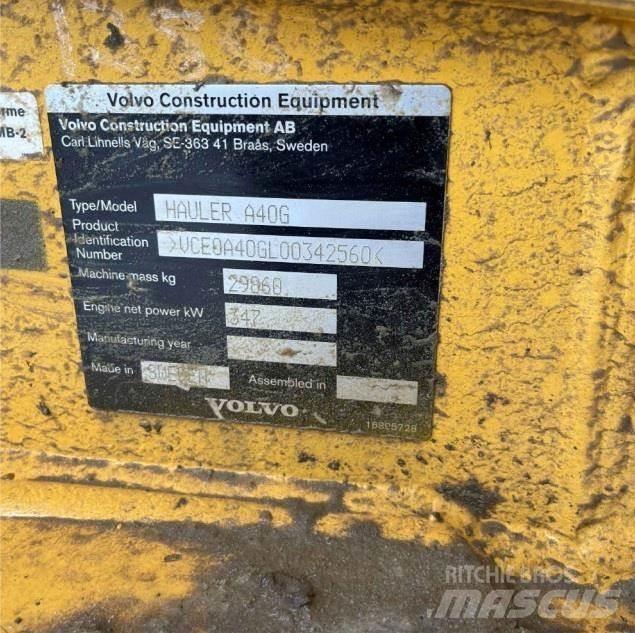 Volvo A40G Dumpers articolati
