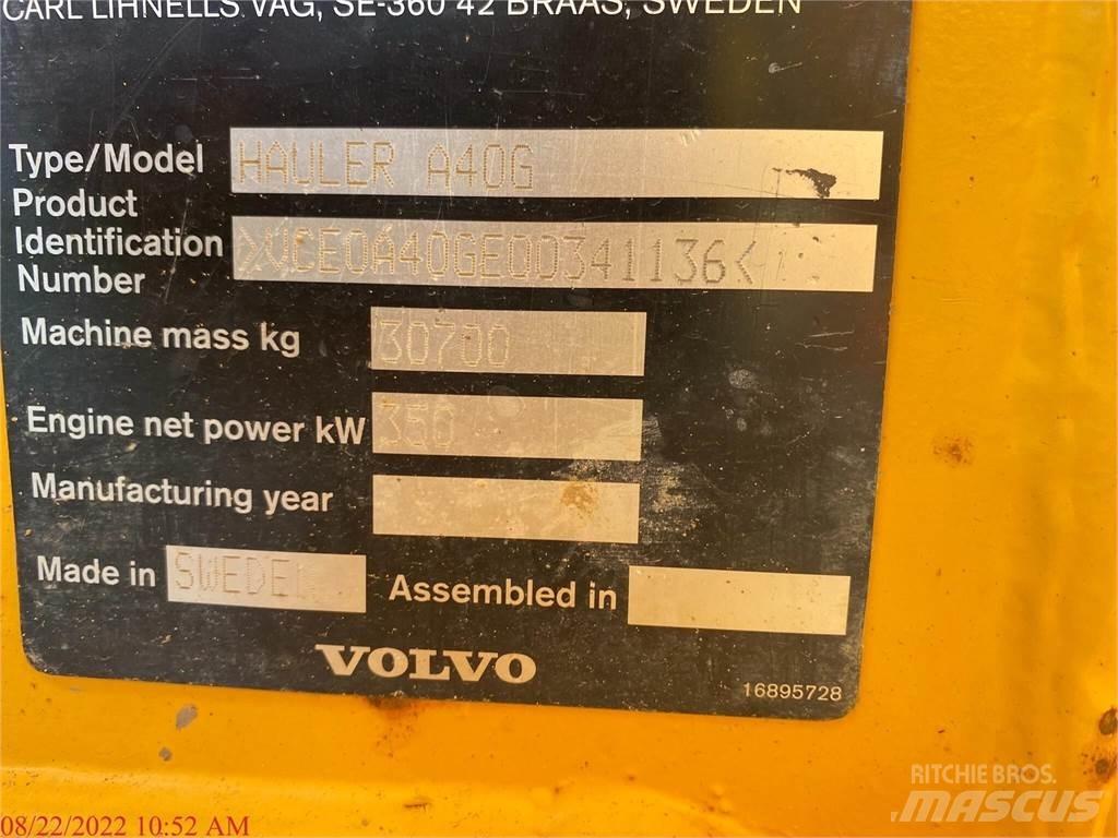 Volvo A40G Dumpers articolati