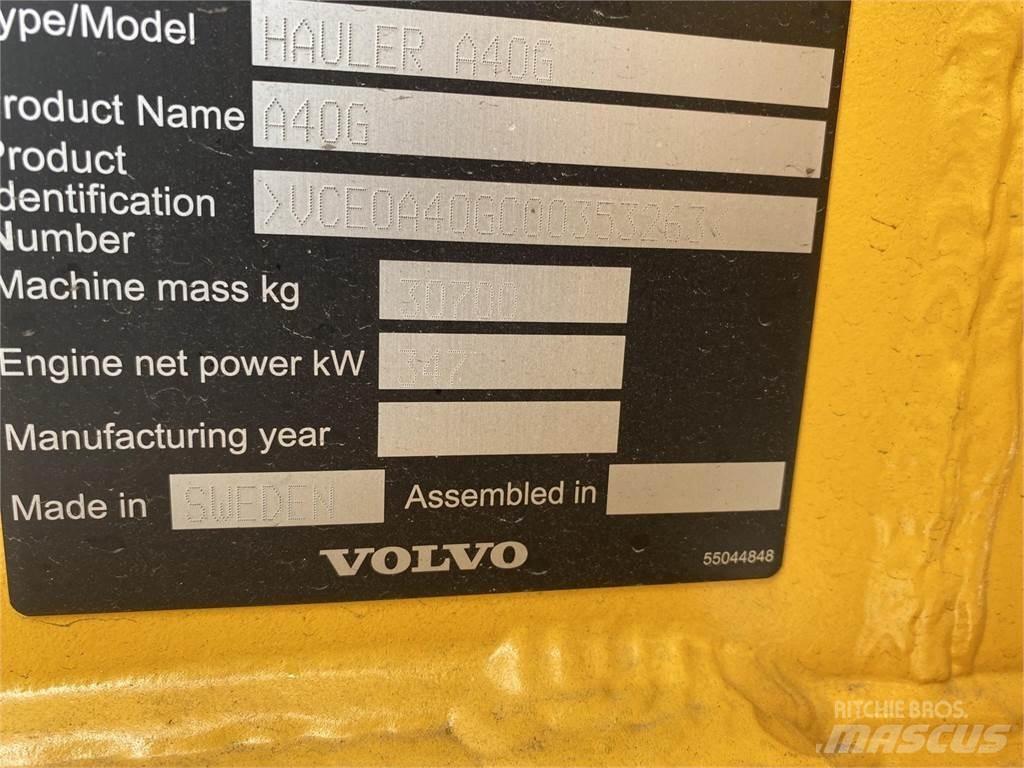 Volvo A40G Dumpers articolati