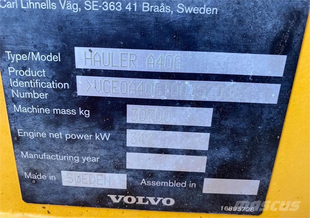 Volvo A40G Dumpers articolati