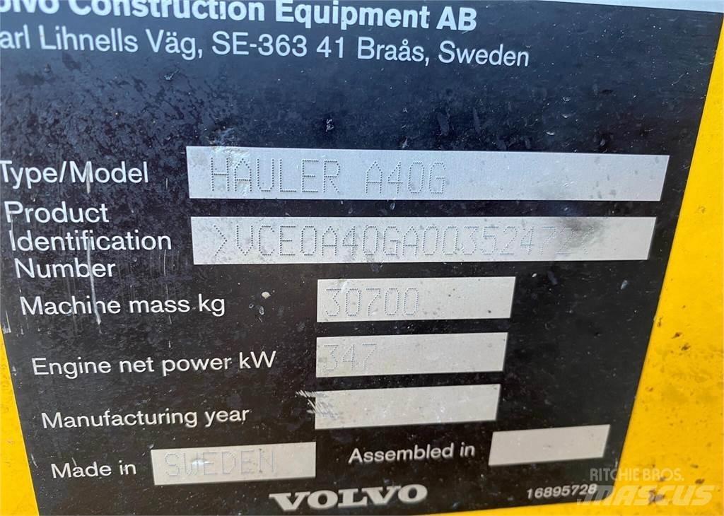 Volvo A40G Dumpers articolati