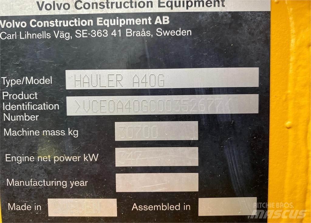 Volvo A40G Dumpers articolati