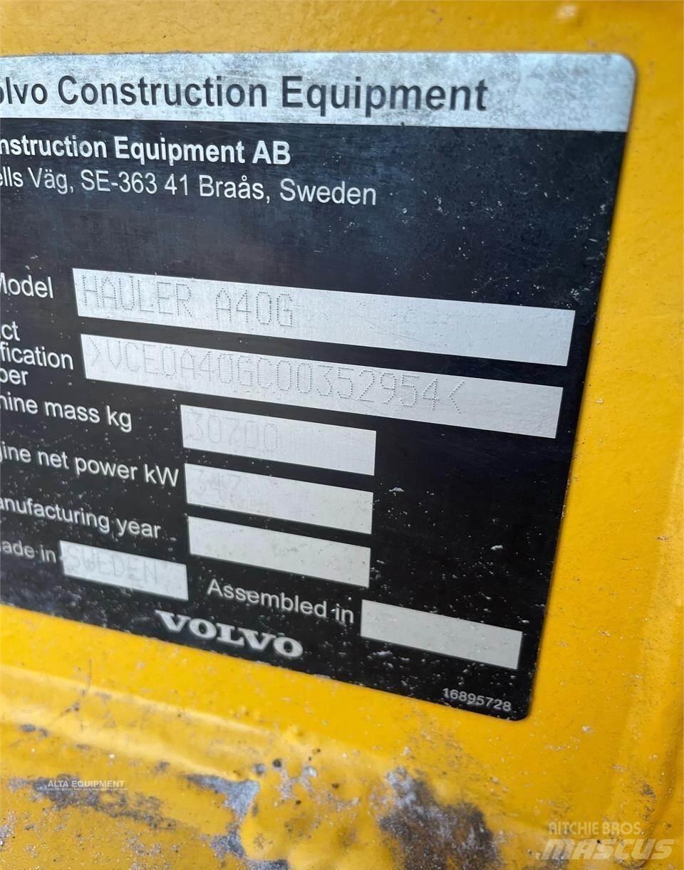 Volvo A40G Dumpers articolati
