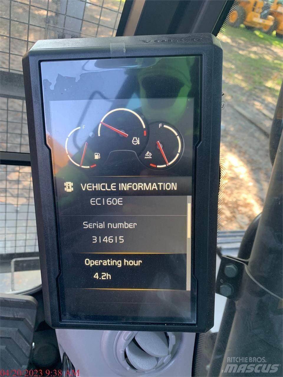 Volvo EC160EL Escavatori cingolati