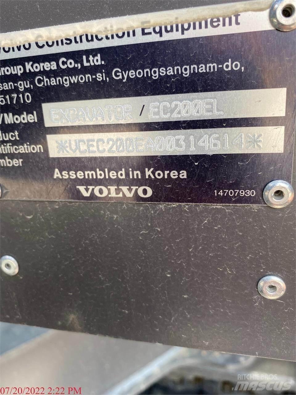 Volvo EC200EL Escavatori cingolati