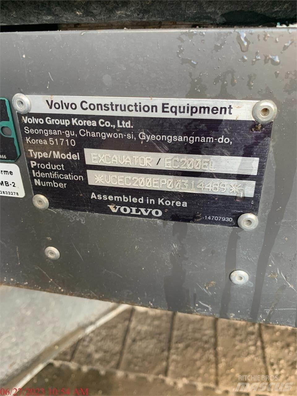 Volvo EC200EL Escavatori cingolati