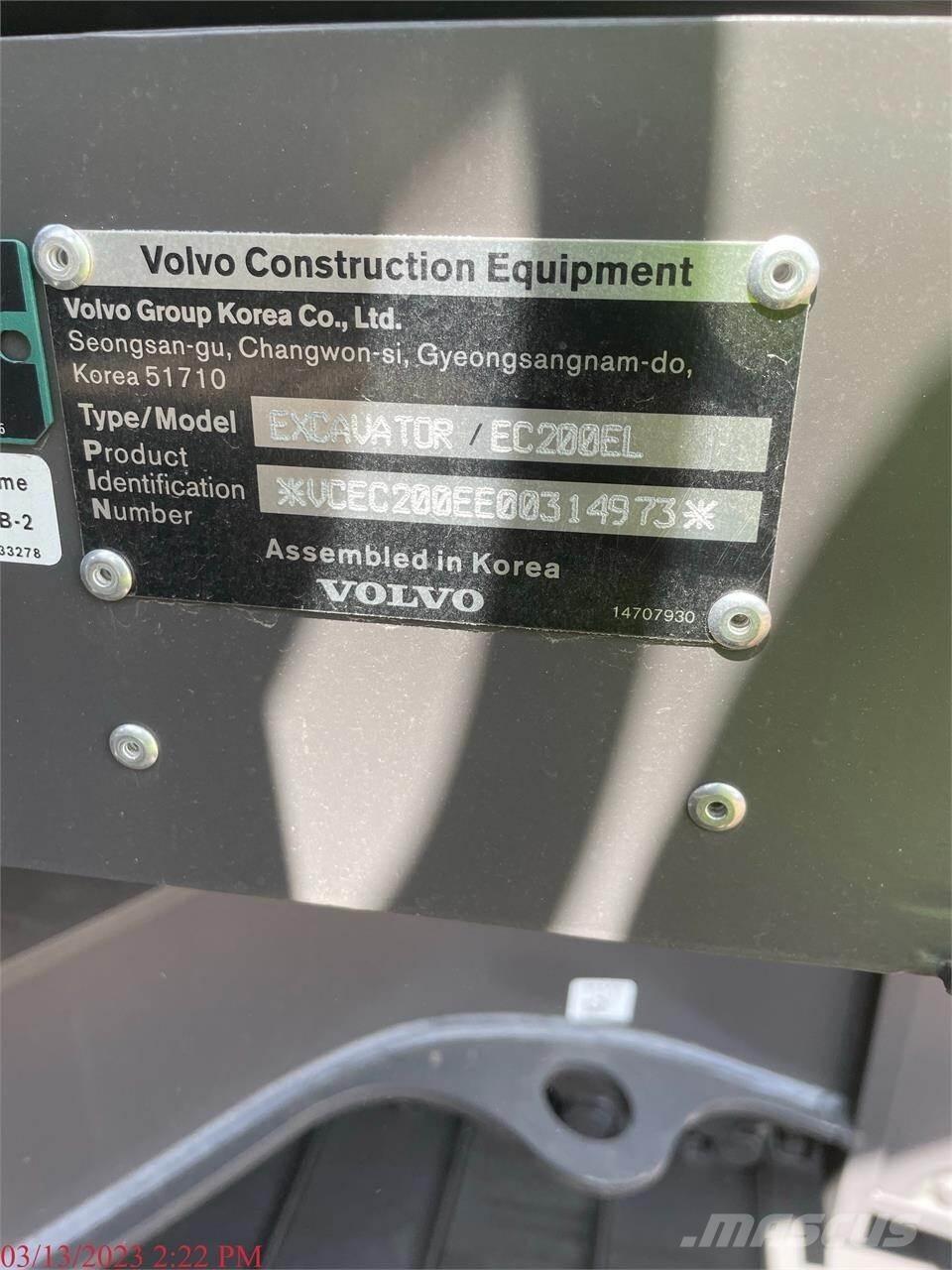 Volvo EC200EL Escavatori cingolati