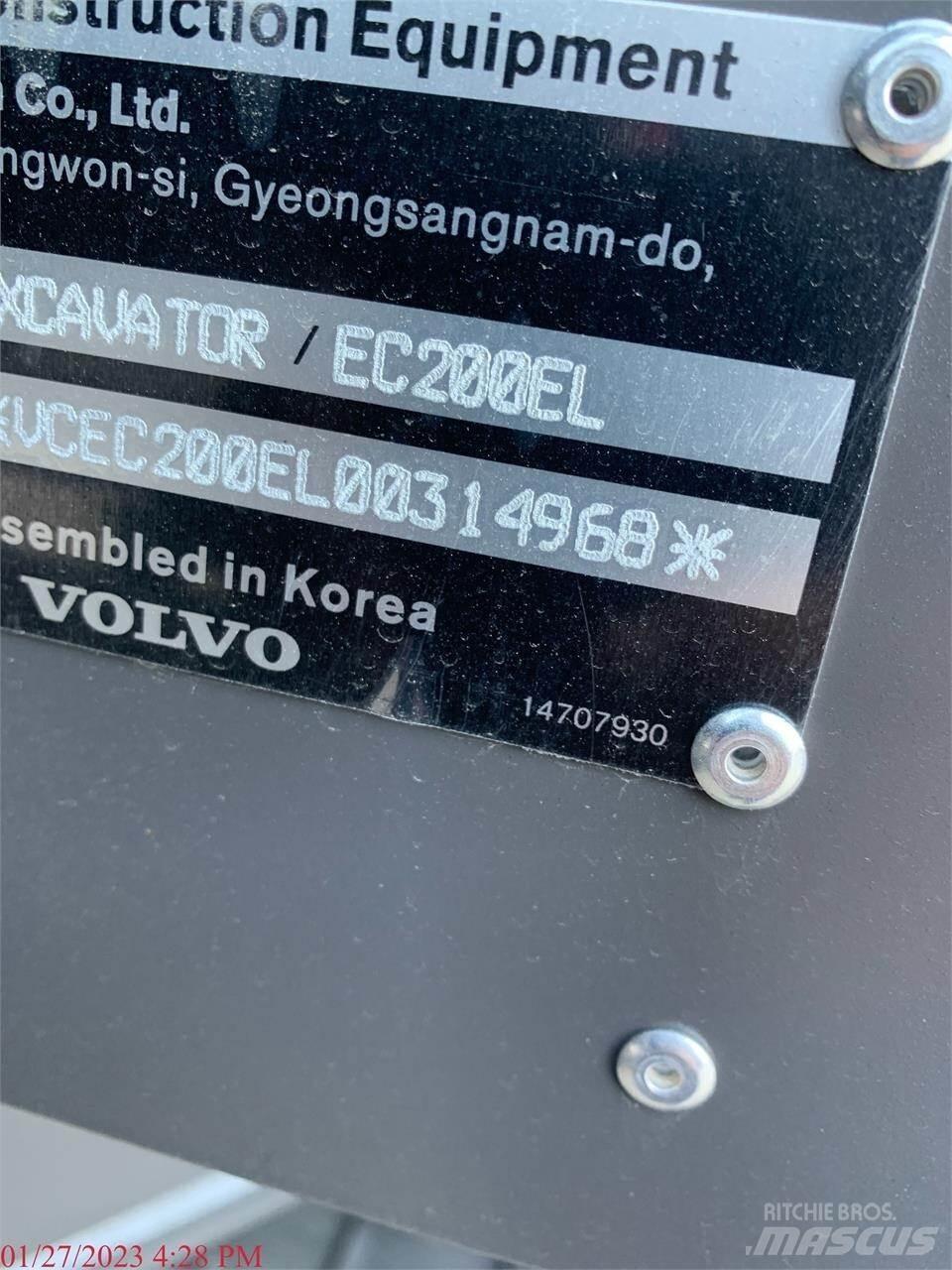 Volvo EC200EL Escavatori cingolati