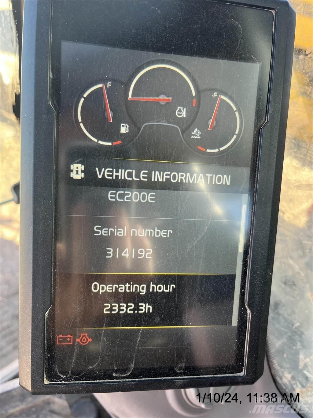 Volvo EC200EL Escavatori cingolati