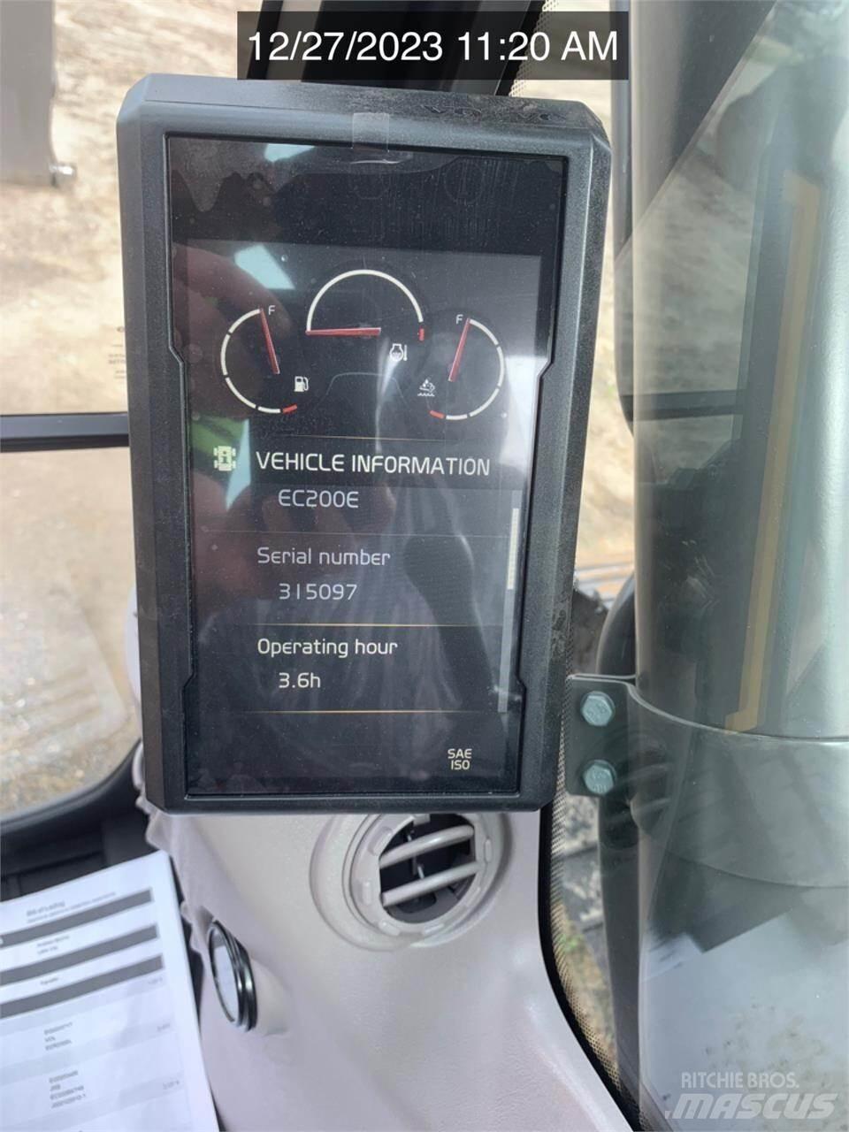 Volvo EC200EL Escavatori cingolati