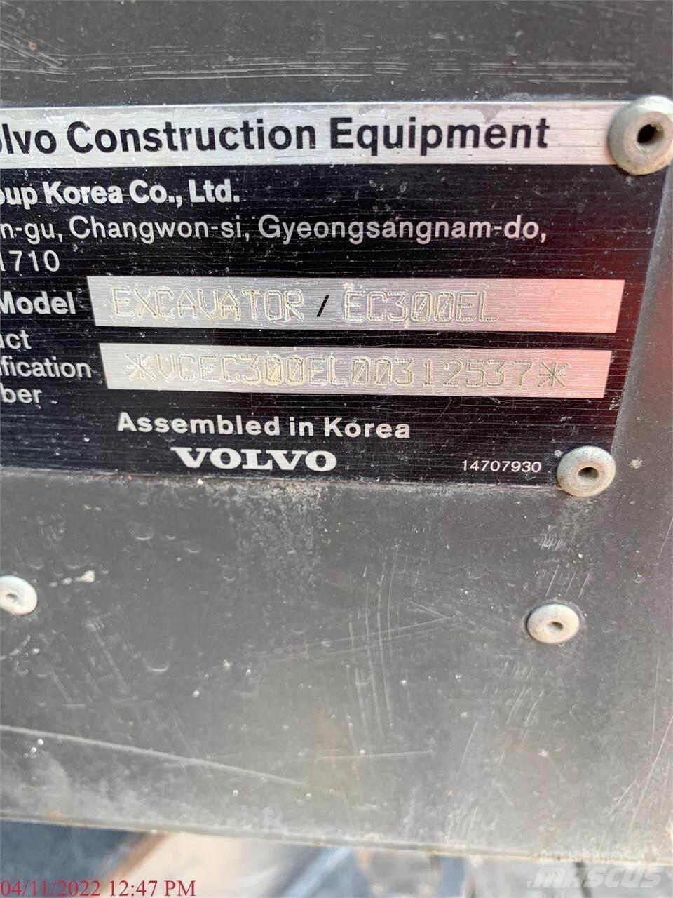 Volvo EC300EL Escavatori cingolati