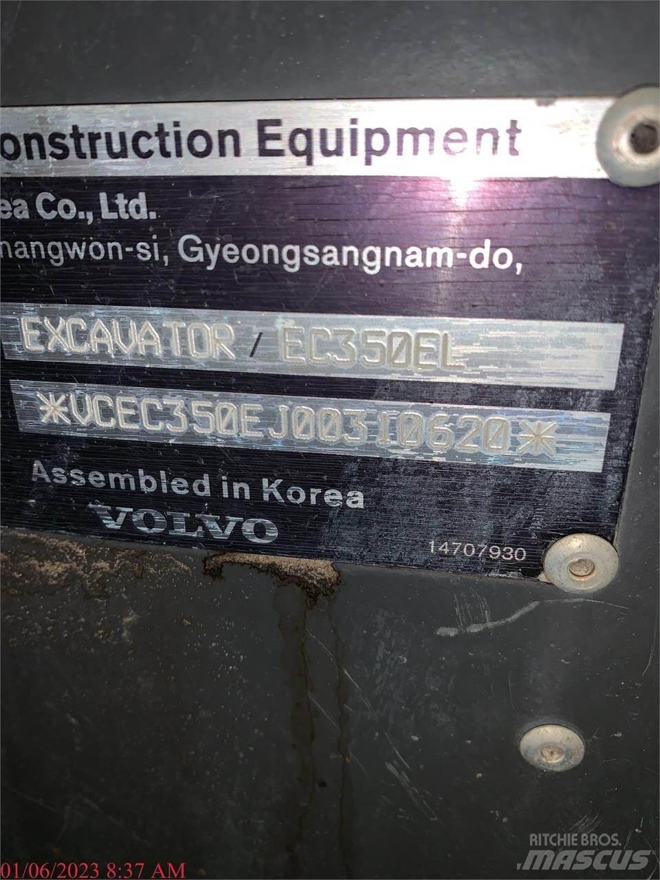 Volvo EC350EL Escavatori cingolati