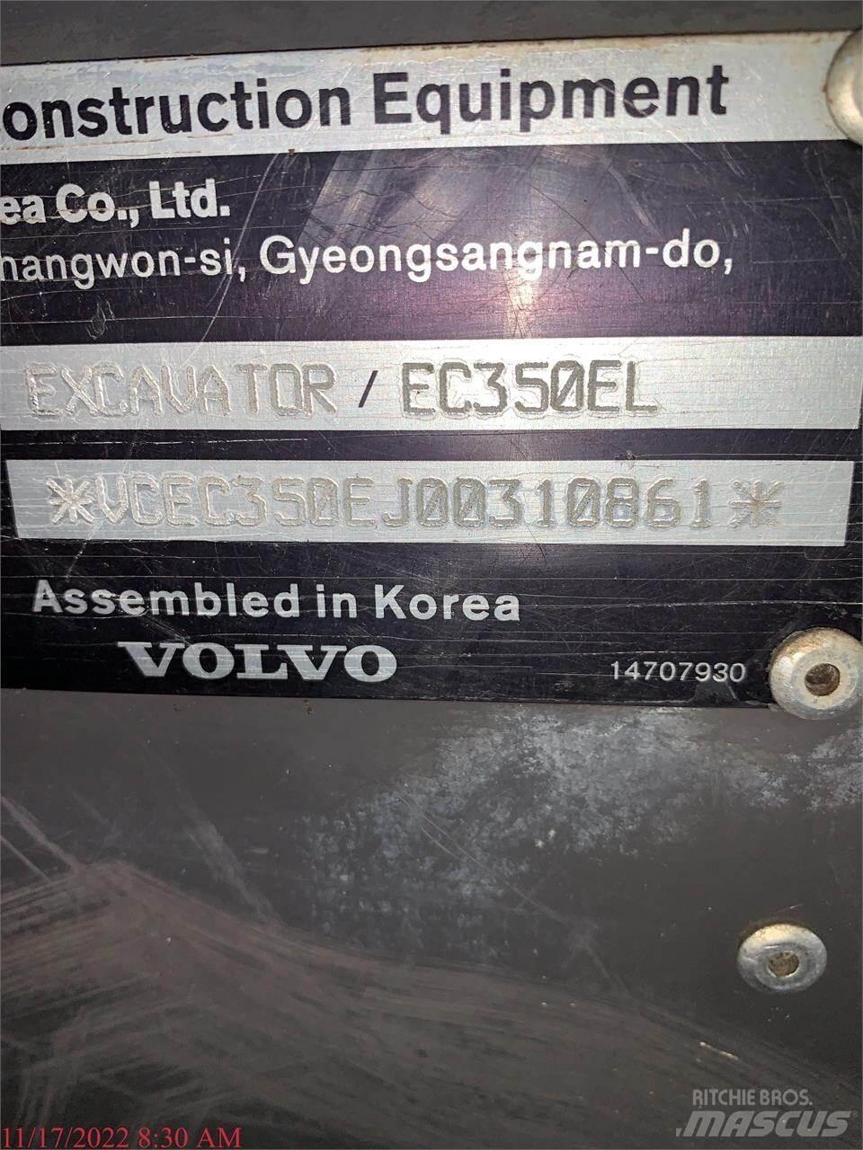 Volvo EC350EL Escavatori cingolati