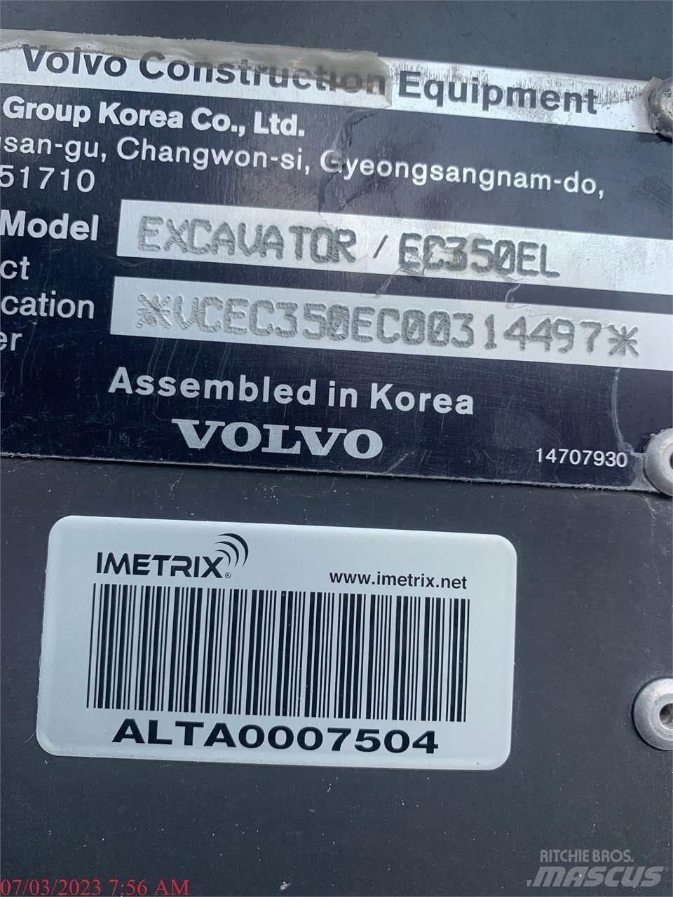 Volvo EC350EL Escavatori cingolati