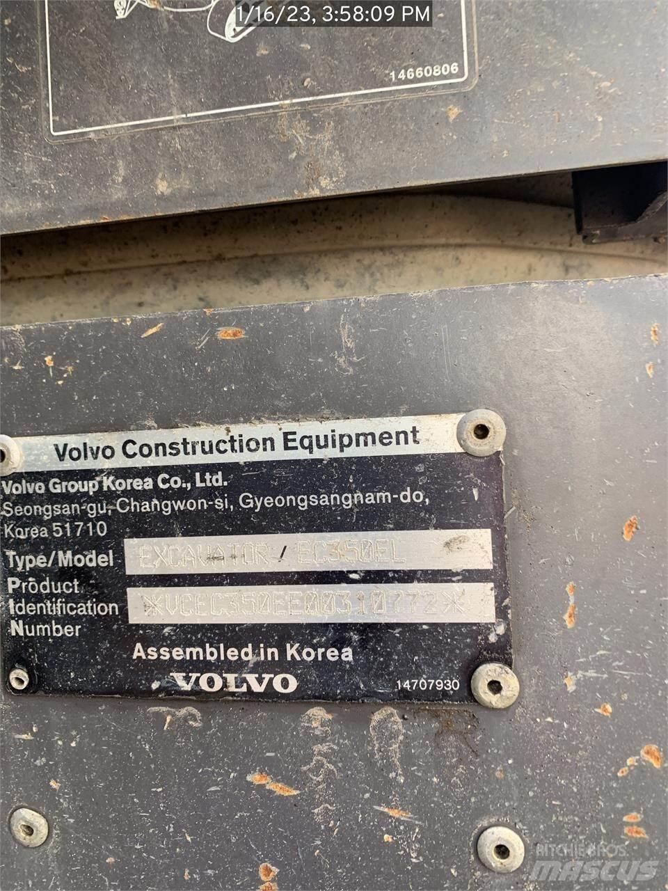 Volvo EC350EL Escavatori cingolati