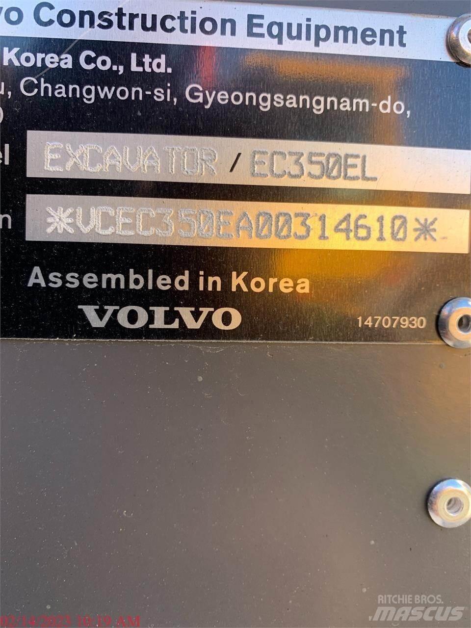 Volvo EC350EL Escavatori cingolati