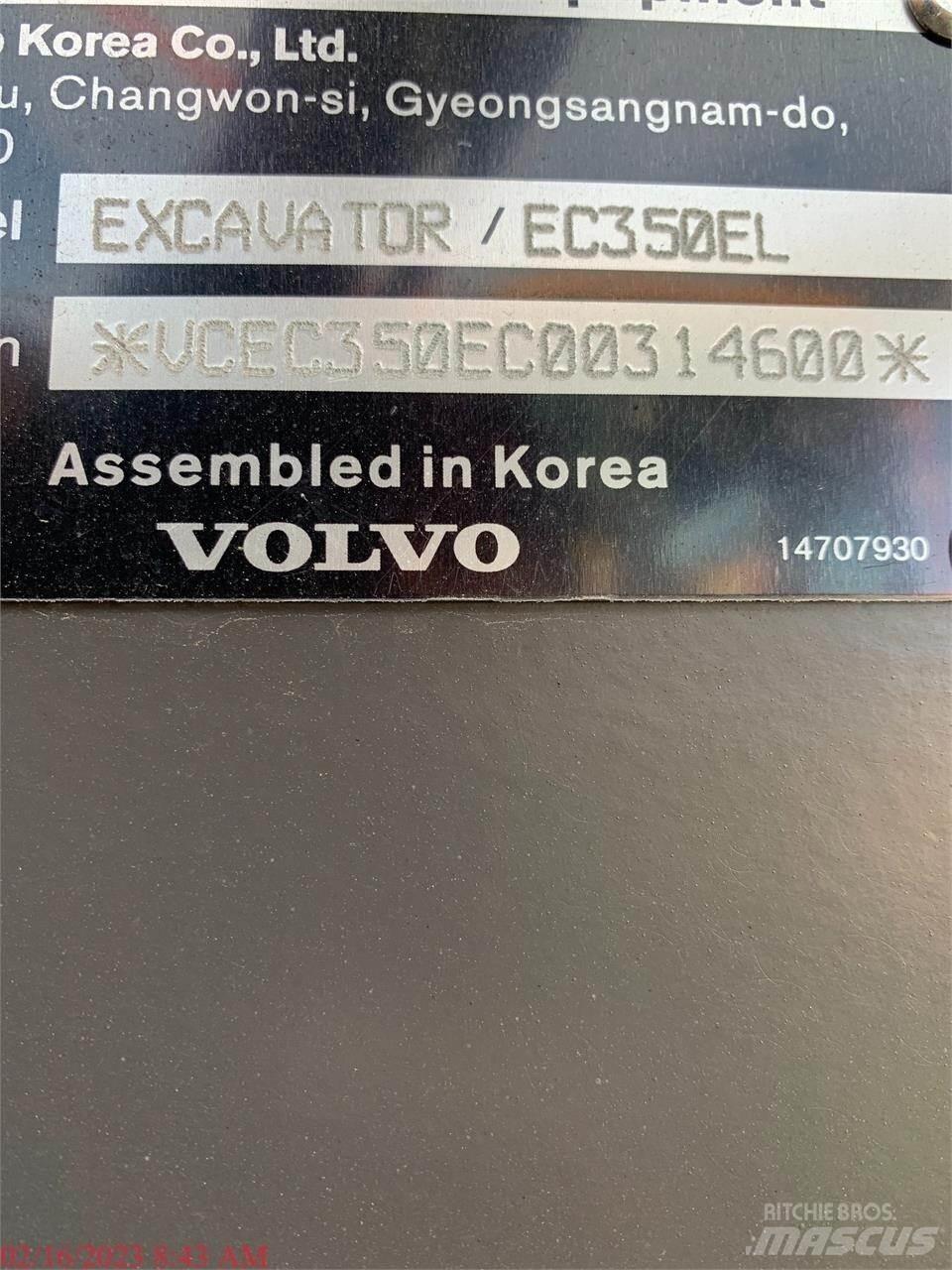 Volvo EC350EL Escavatori cingolati