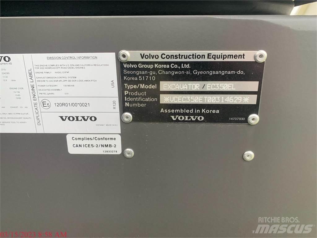 Volvo EC350EL Escavatori cingolati