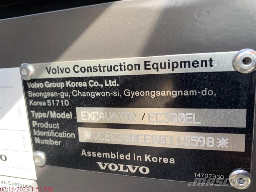 Volvo EC380EL Escavatori cingolati