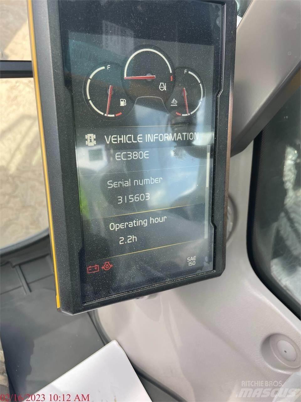 Volvo EC380EL Escavatori cingolati