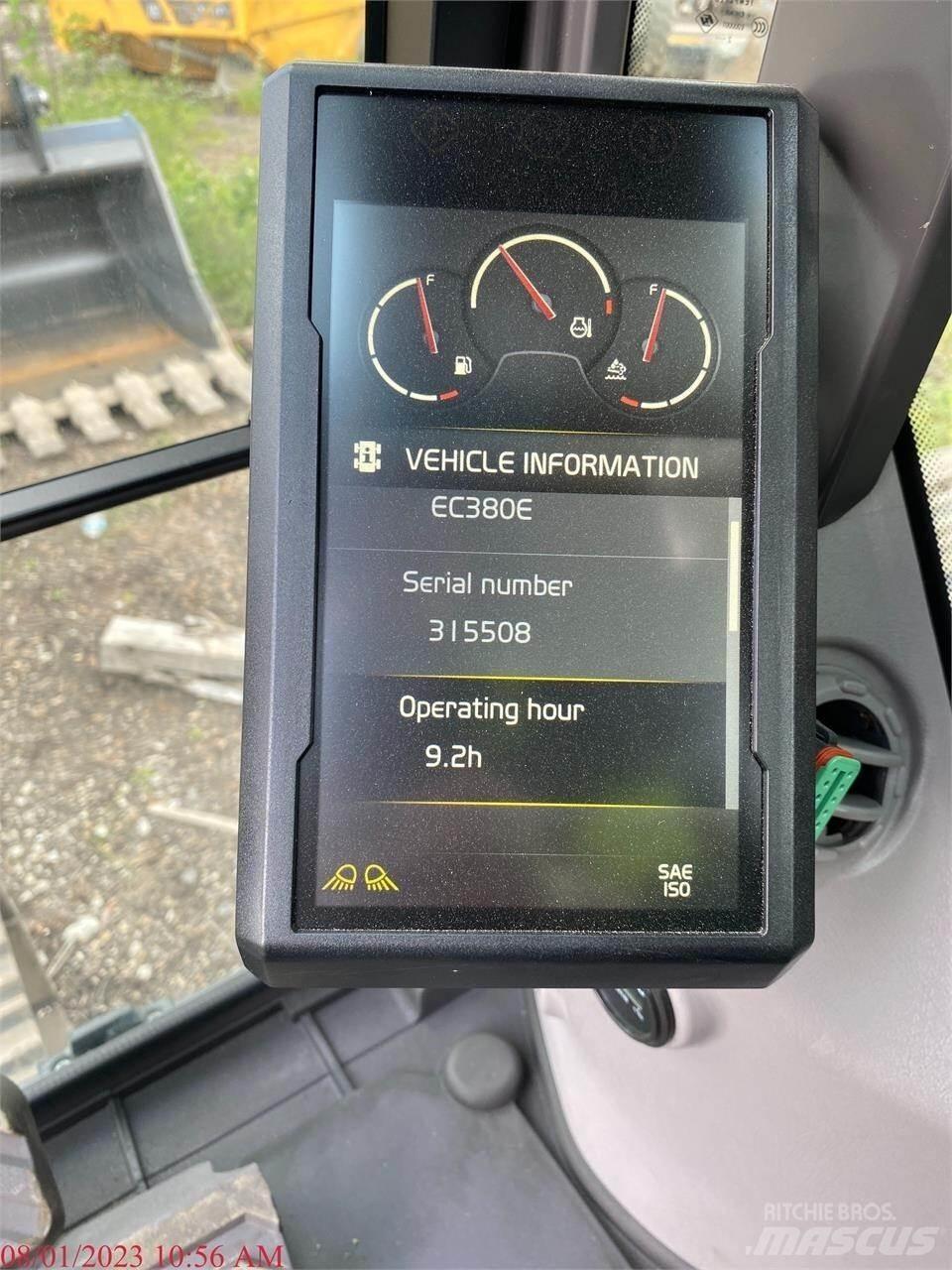 Volvo EC380EL Escavatori cingolati
