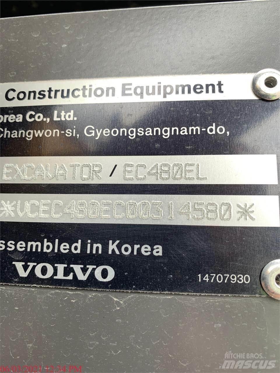 Volvo EC480EL Escavatori cingolati