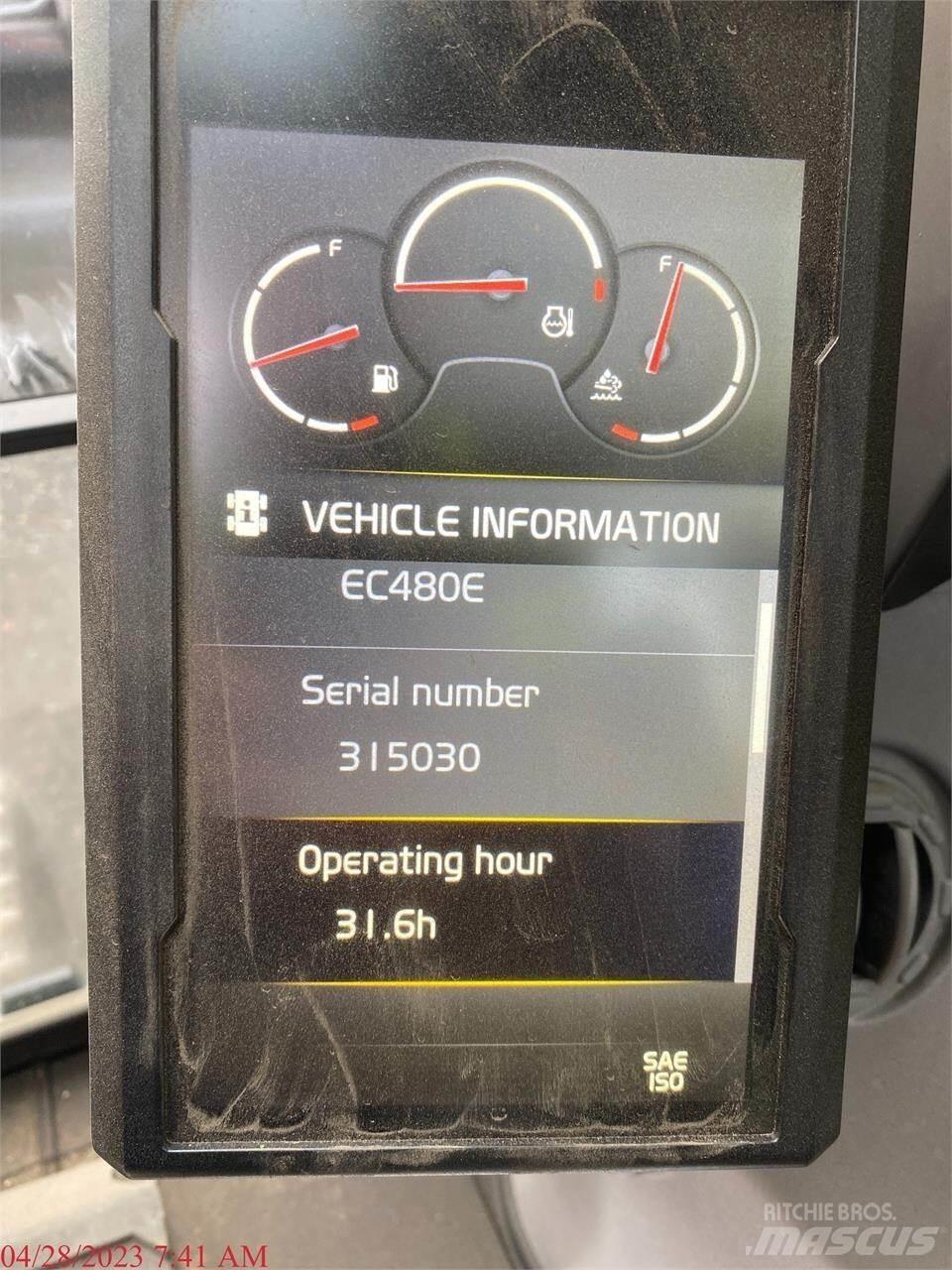 Volvo EC480EL Escavatori cingolati