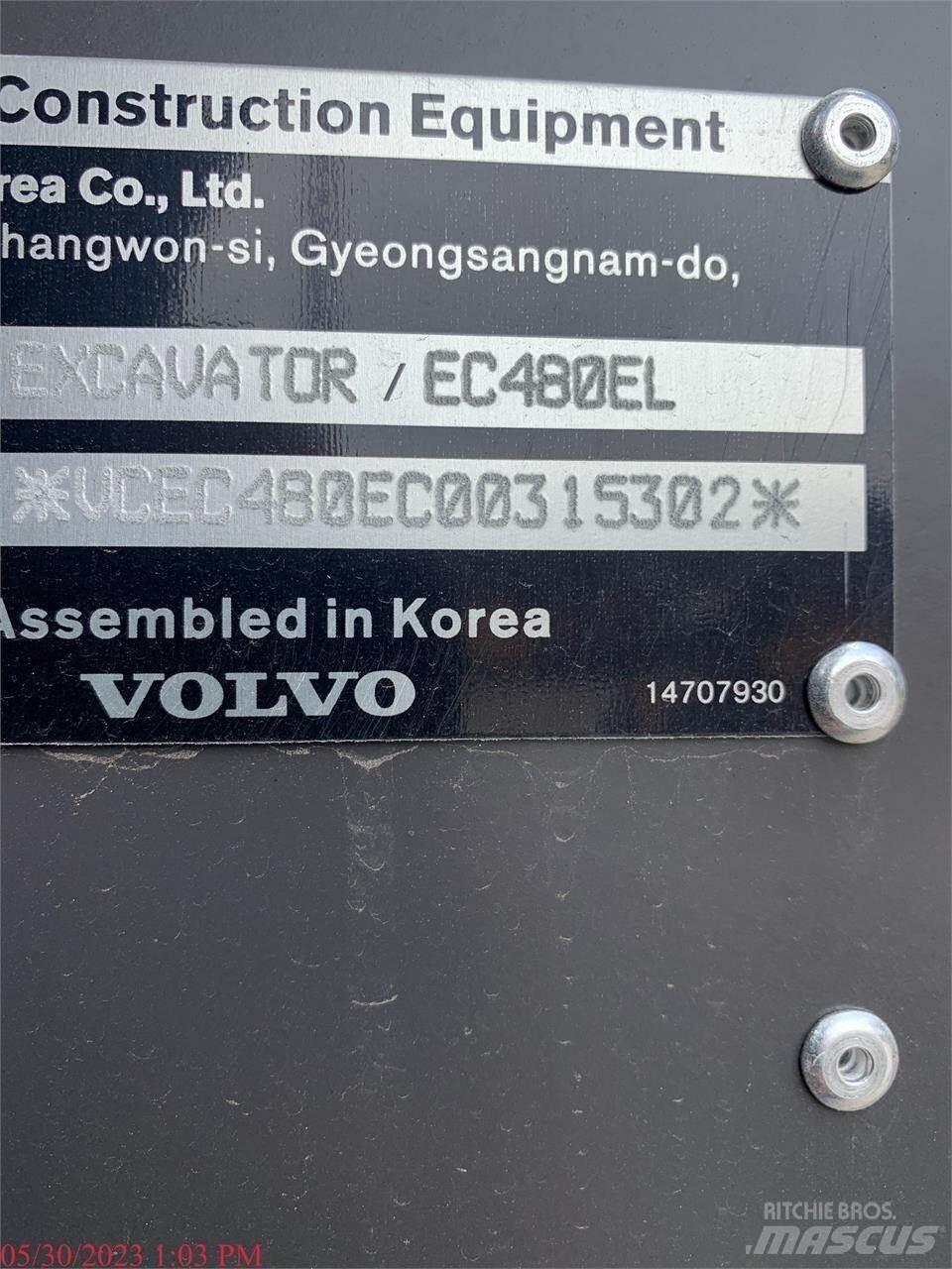 Volvo EC480EL Escavatori cingolati