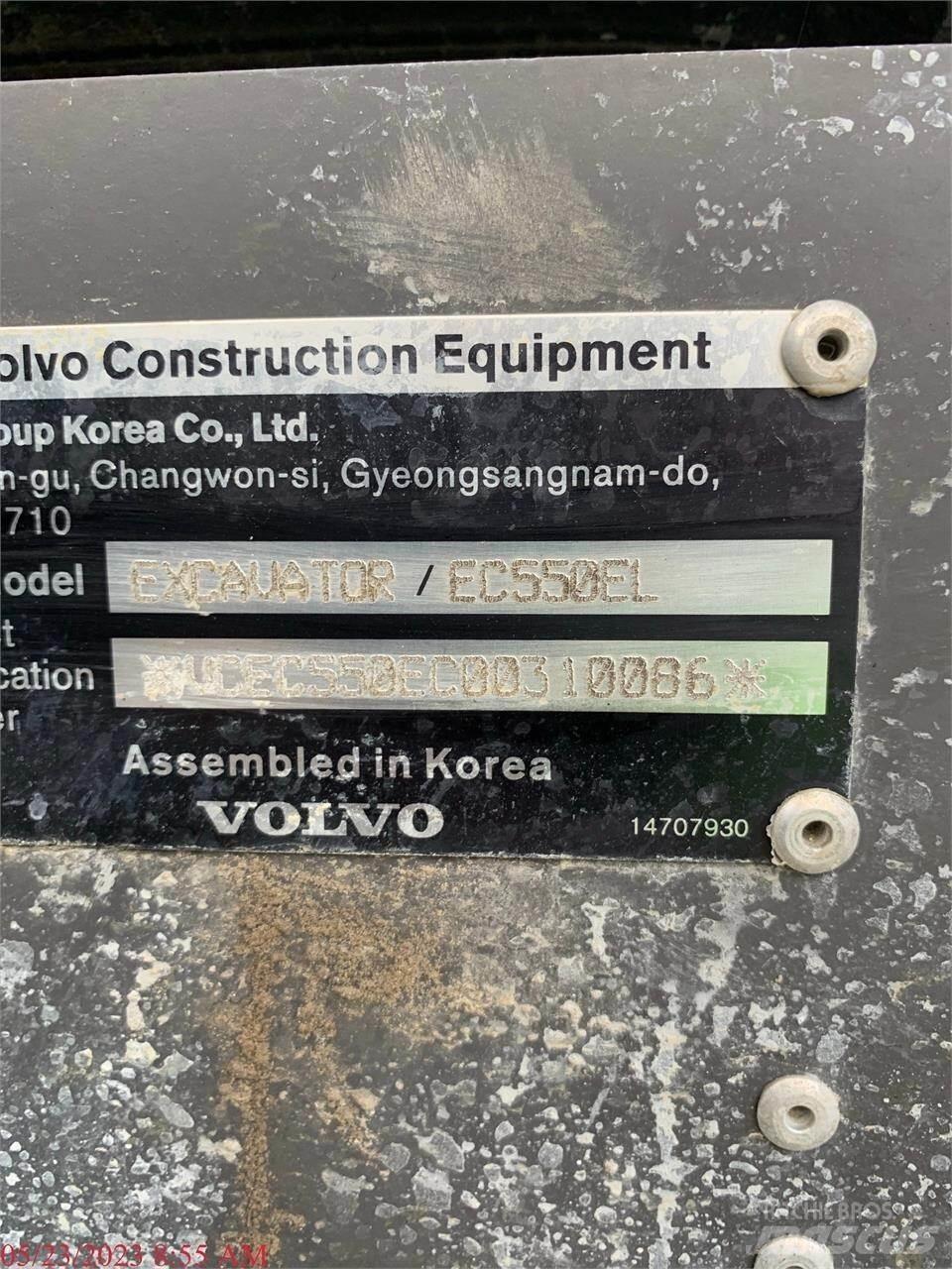 Volvo EC550EL Escavatori cingolati